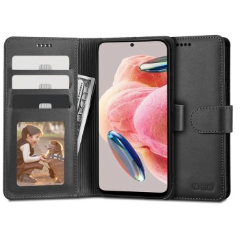 Калъф Tech-Protect Wallet За Xiaomi Redmi Note 12 4G / LTE, Black