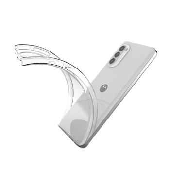 Калъф fixGuard Crystal Case за Motorola Moto G82 5G / Moto G52, Clear