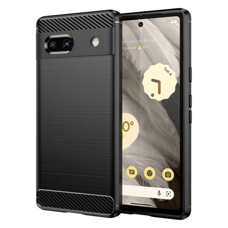 Калъф fixGuard FlexCarbon за Google Pixel 7A, Black