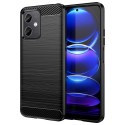 Калъф fixGuard FlexCarbon за Xiaomi Poco X5 5G / Redmi Note 12 5G, Black