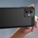 Калъф fixGuard FlexCarbon за Xiaomi Poco X5 5G / Redmi Note 12 5G, Black