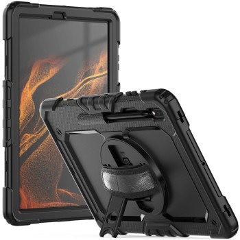 Калъф Tech-Protect Solid360 за Samsung Galaxy Tab S7+ Plus / S8+ Plus / S7 FE 12.4", Черен