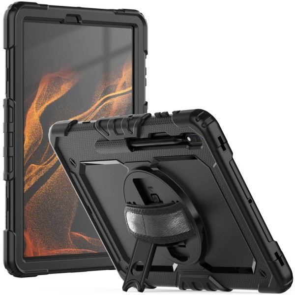 Калъф Tech-Protect Solid360 за Samsung Galaxy Tab S7+ Plus / S8+ Plus / S7 FE 12.4", Черен