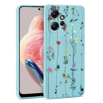 Калъф Tech-Protect Mood За Xiaomi Redmi Note 12 4G / LTE, Garden Blue