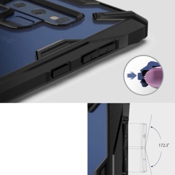 Удароустойчив хибриден кейс Ringke Fusion X за Samsung Galaxy Note 9 N960, Черен