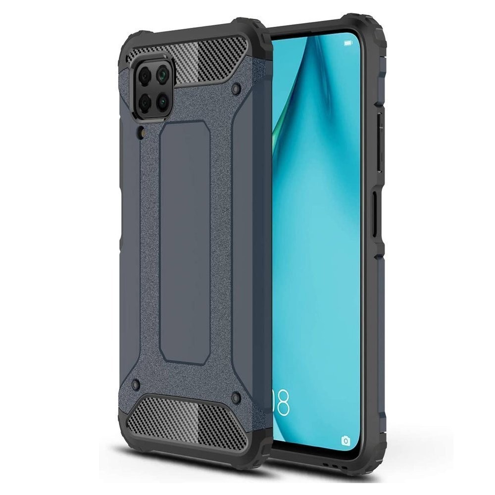 Калъф Hybrid Armor Case за Huawei P40 Lite / Nova 7i / Nova 6 SE blue