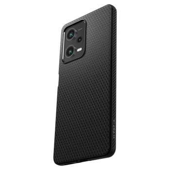 Калъф Spigen Liquid Air за Xiaomi Redmi Note 12 Pro / Poco X5 Pro 5G, Matte Black