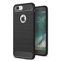 Силиконов калъф Flexible Carbon за iPhone 7+Plus / 8+Plus Черен