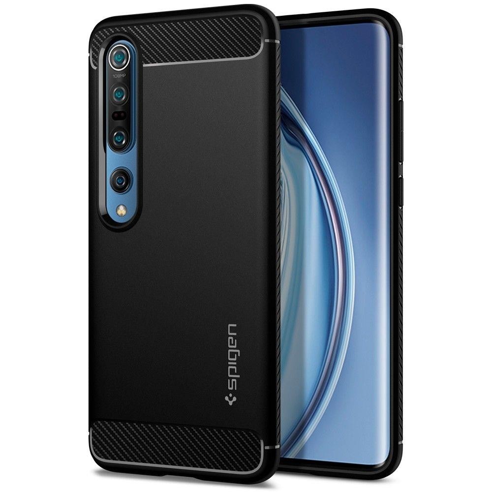 Spigen Rugged Armor Xiaomi Mi 10/Mi 10 Pro Matte Black