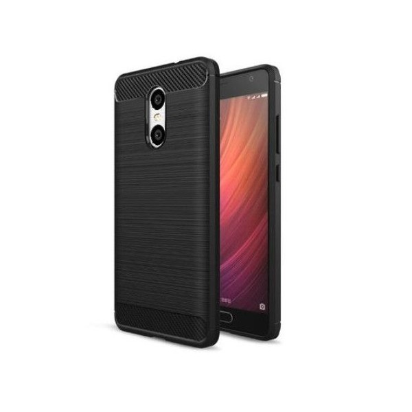 Силиконов калъф Flexible Carbon за XIAOMI Redmi 5 Plus Черен