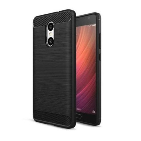 Силиконов калъф Flexible Carbon за XIAOMI Redmi 5 Plus Черен