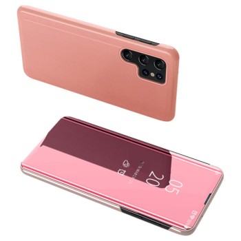 Калъф fixGuard Clear View за Samsung Galaxy S23 Ultra, Pink