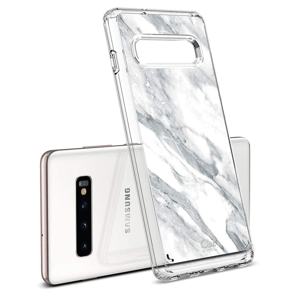 Spigen Ciel дизайнерски удароустойчив кейс за Samsung Galaxy S10, Marble