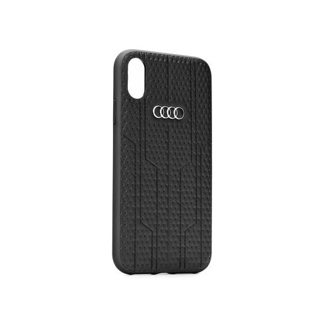 Carbon Leather Case AUDI за iPhone 7 PLUS , Черен