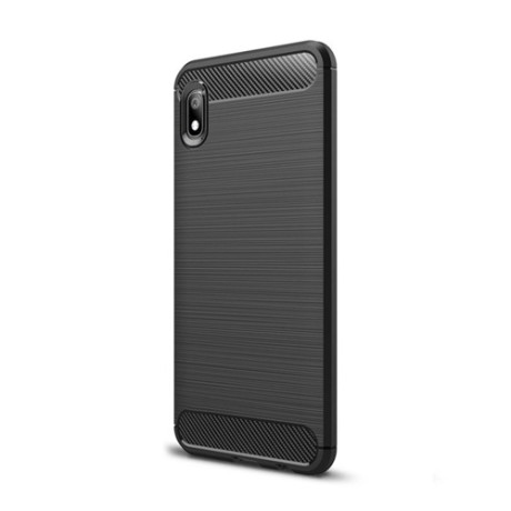 Силиконов калъф Flexible Carbon за Xiaomi Redmi 7A, Черен