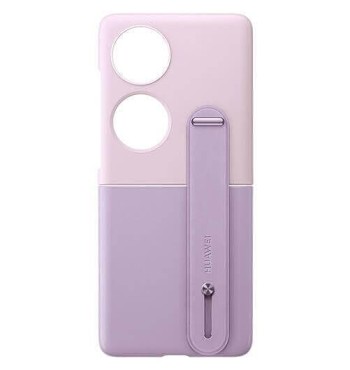 Калъф Huawei Stand PU Case За Huawei P50 Pocket, Purple