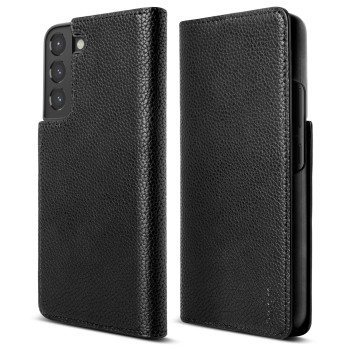 Калъф Ringke Folio Signature Flip Leather За Samsung Galaxy S22+ Plus, Black