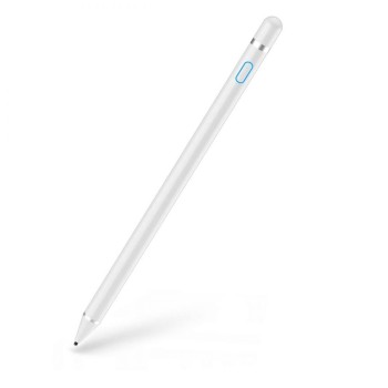 Писалка Стилус Tech-Protect Active Stylus Pen, Android / iOS / Windows 10, Бял