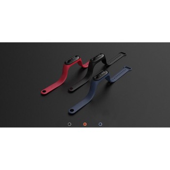 Каишка Tech-Protect Smooth за Xiaomi Mi Band 3 / 4, Black Red