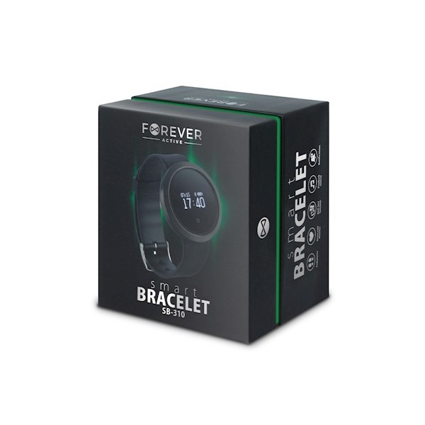 Смарт часовник Forever Smart SB-310, Черен