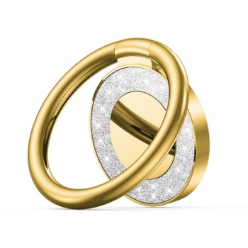 Tech-Protect Magnetic Phone Ring, Универсален, Glitter Gold