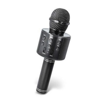 Микрофон Forever BMS-300 with bluetooth speaker, Черен